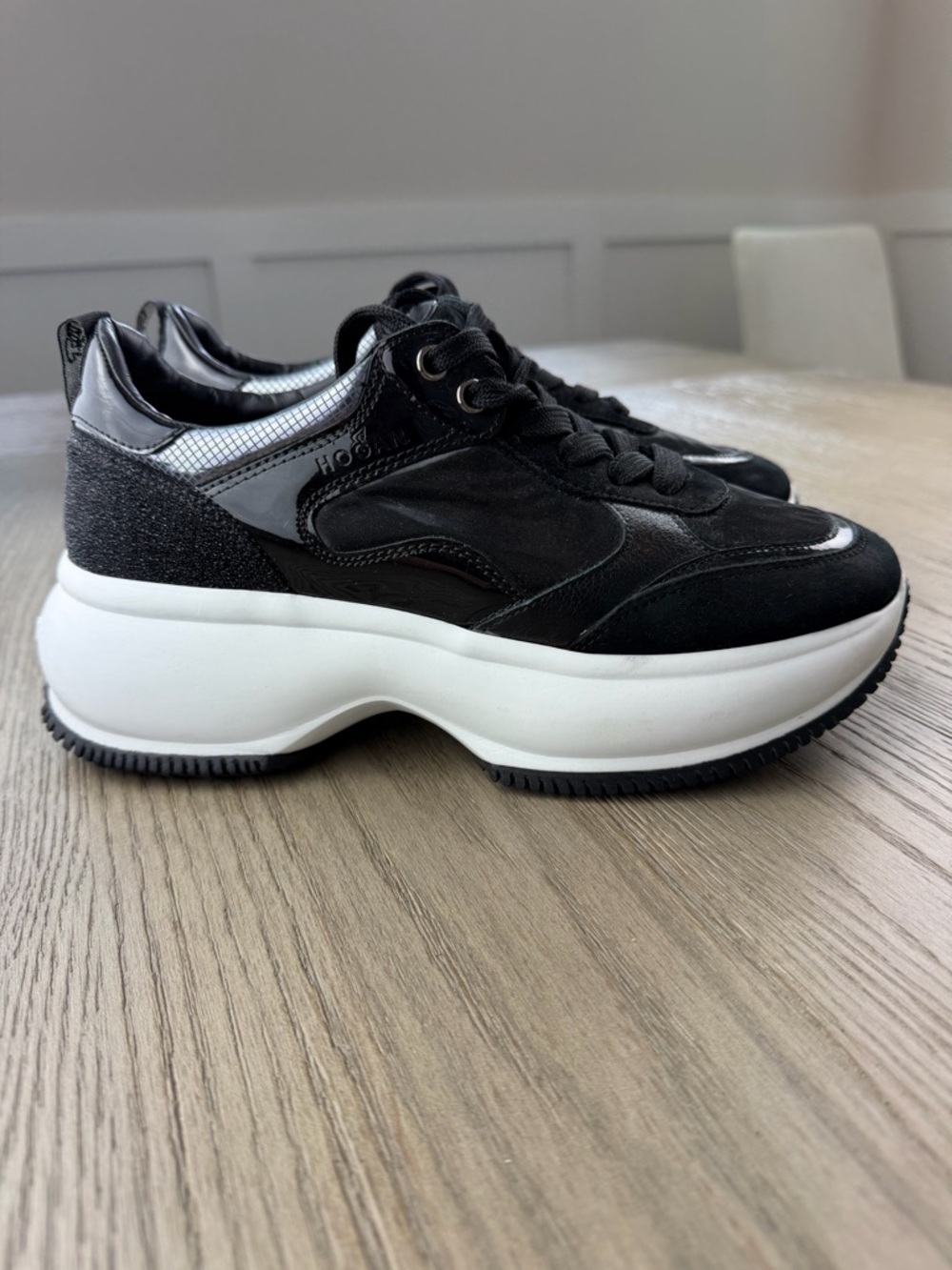Hogan Maxi I Active Platform Sneakers. Euro size 38. US size 8. Made in Italy.